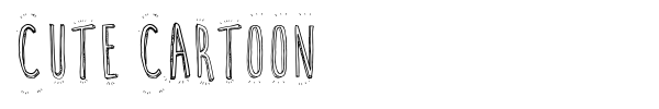 Cute Cartoon font preview